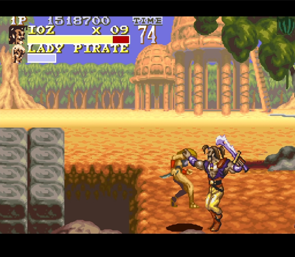 Pirates of Dark Water, The - геймплей игры Super Nintendo\Famicom